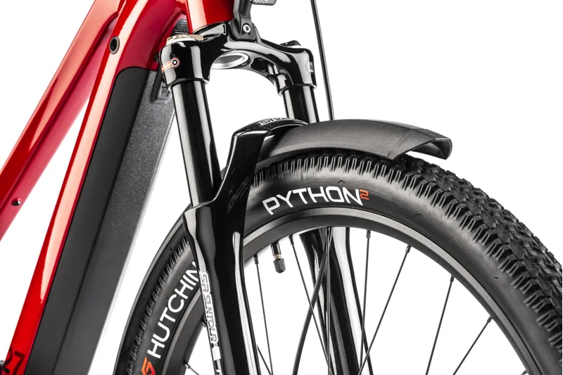 Moustache Samedi 27 Xroad 5 Electric Trekking Bike in Red -2